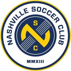Vinyl Stickers Nashville Soccer Club 3" Premium Quality Decals Indoor/Outdoor Use for Car Bumper Vehicle Laptop Window & Any Surfaces