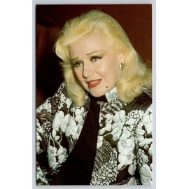 Coral-Lee Golden Age of Hollywood Actress Dancer Singer Ginger Rogers 1980 Postcard