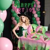 ADIOS TO MY 20S Pink Green Birthday Party Decorations Pink