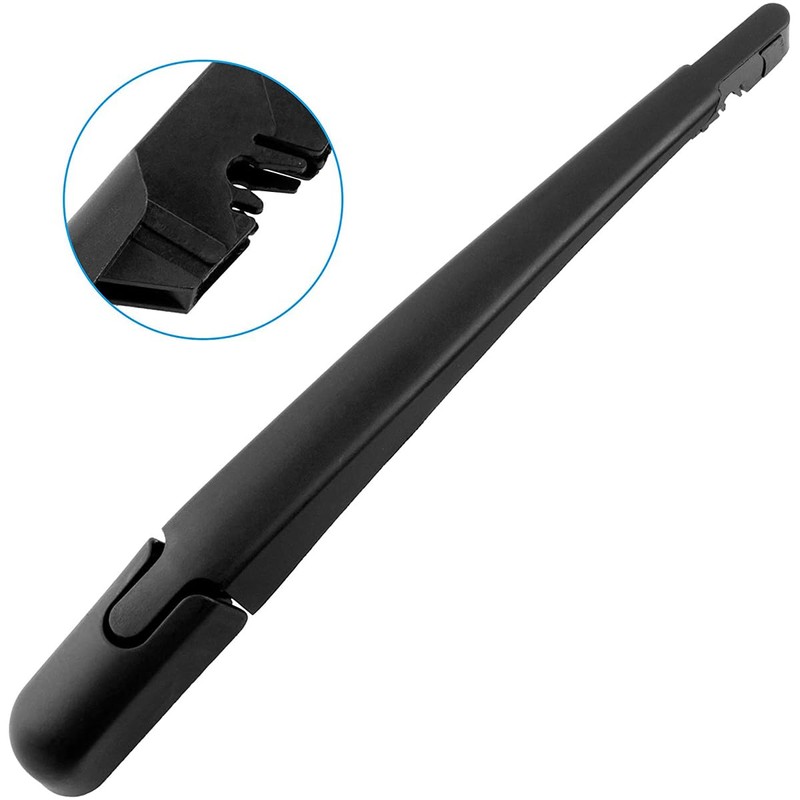 WEDOAUTO Rear Windshield Back Wiper Arm Blade Set Fit For