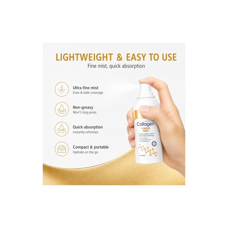 2PCS Firming Collagen Spray - Hydrating Moisturizer Mist