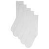 Mens 20 Pack Dress Socks - White