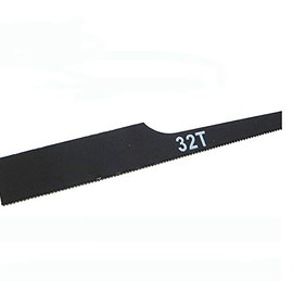 SENRISE Air Saw Blade, 30 Pieces Air Body Saw Blades Bi-Metal Central Replacement Cutting Tool for Cutting a Variety of Materials Such as Sheet Metal, Fiberglass - 32T