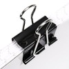 [100 Pack] 32mm Black Foldback Clips Office Paper Binding Bulldog