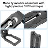 Elitecran Quick Release L-Mount Arca Swiss, DSLR L-Bracket Vertical with