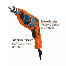 Truper TAL-3/8A2 Drill 3/8" 400 W, professional