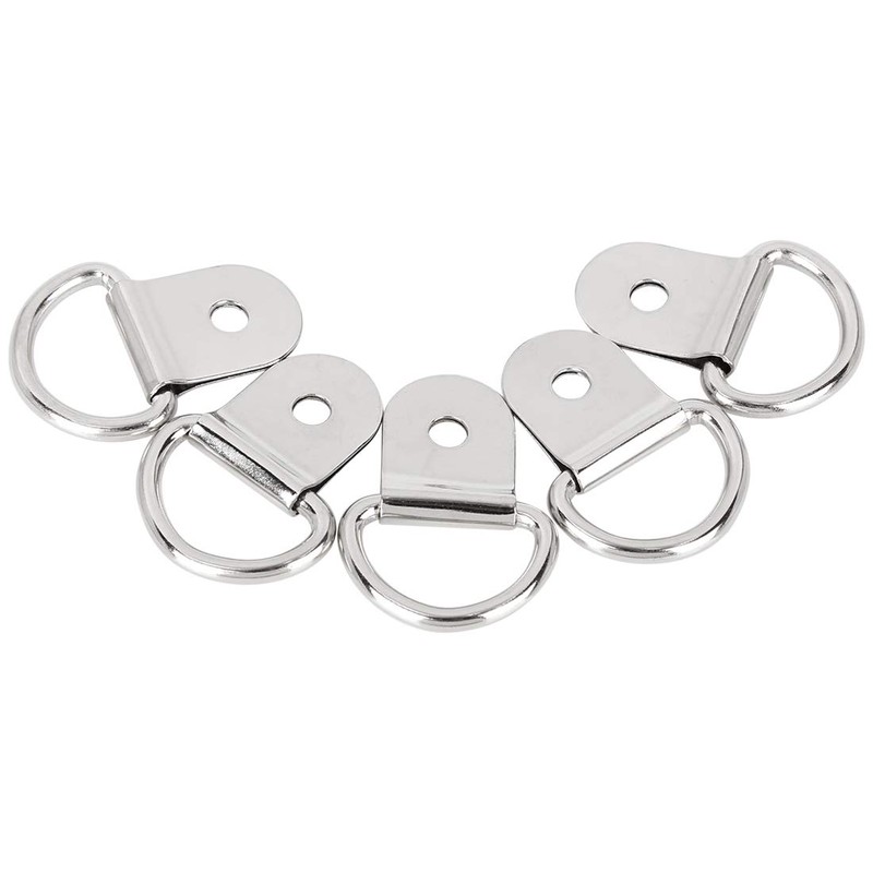 X AUTOHAUX Tie-Down Rings Trailer Anchors D-Ring Fixed Anchor for