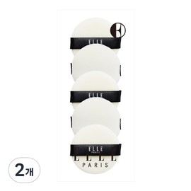 ELLE PARIS Domestic powder mini puff 5p, 2 pieces, unlimited amount / ELLE PARIS 국내산 파우더 미니 퍼프 5p, 2개, 무량