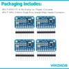 WWZMDiB 4Pcs ADS1115 16 Bit 16 Byte 4 Channel I2C