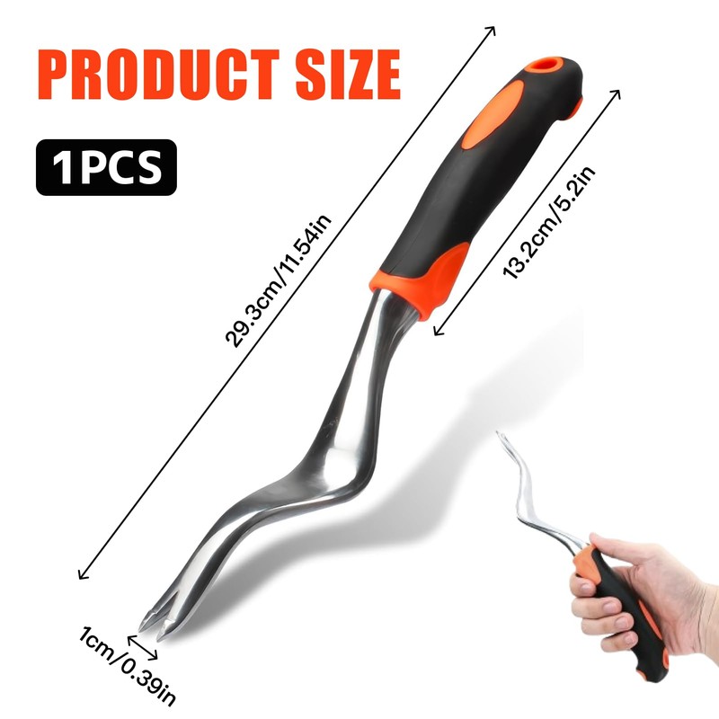 High-quality garden weed cutter made of aluminium alloy - effective