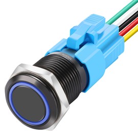 Yoopin 12PCS 6 AWG Wire Connector Nut Kit – 80A Quick Wiring Connection Terminals for Direct Wire Nut & Splicing, High-Capacity Blue Wire Connectors (Includes 12 Blue 6 AWG Wire Nuts)