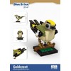 BlueBrixx Pro 108366 Winter Gold Chicken Made of Clamping Blocks