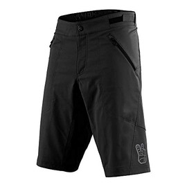 Troy Lee Designs Youth Kids | All Mountain | Trail | Mountain Bike | Skyline Short Shell (Black, 24)