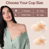 Husfunov Ultra-thin Nipple Covers for Women - 2 Pairs, Sticky