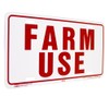 Hy-Ko Products 361951 Farm Use Id Tag White/Red, 6(h) x