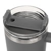 40oz Stainless Steel Vacuum Insulation Water Mug with Handle Straw