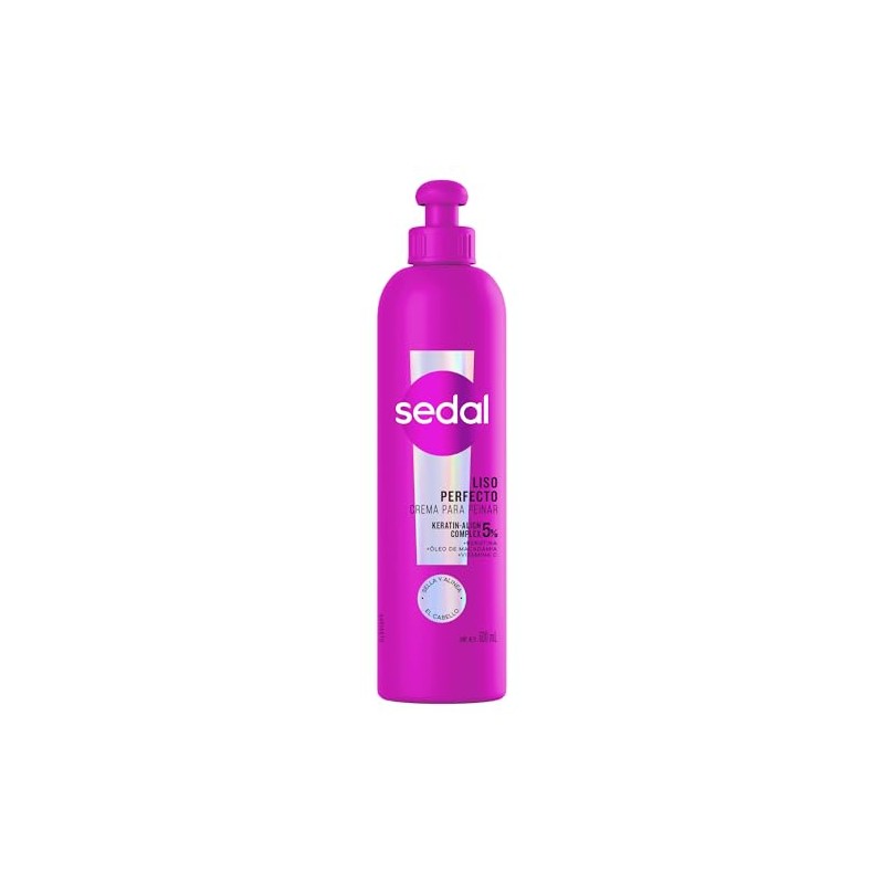 Sedal Crema Para Peinar Liso Perfecto, 300 Ml, Pack of