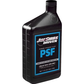 Joe Gibbs Driven Racing Oil 01307 Synthetic Power Steering Fluid - 1 Quart Bottle, Pack of 12