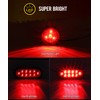 Partsam 2Pcs Steel Trailer Light Boxes Housing Kit, [DOT Approved]