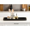 Kate and Laurel Farson Modern Decorative Wood Rectangle Tray with