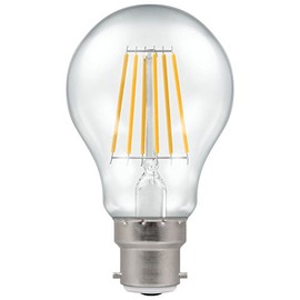 Crompton Lamps CL4207 LED Filament Lamp B22 Bayonet Cap