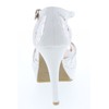 TOP Moda Womens Hy5 Formal Evening Party Lace Ankle T-Strap
