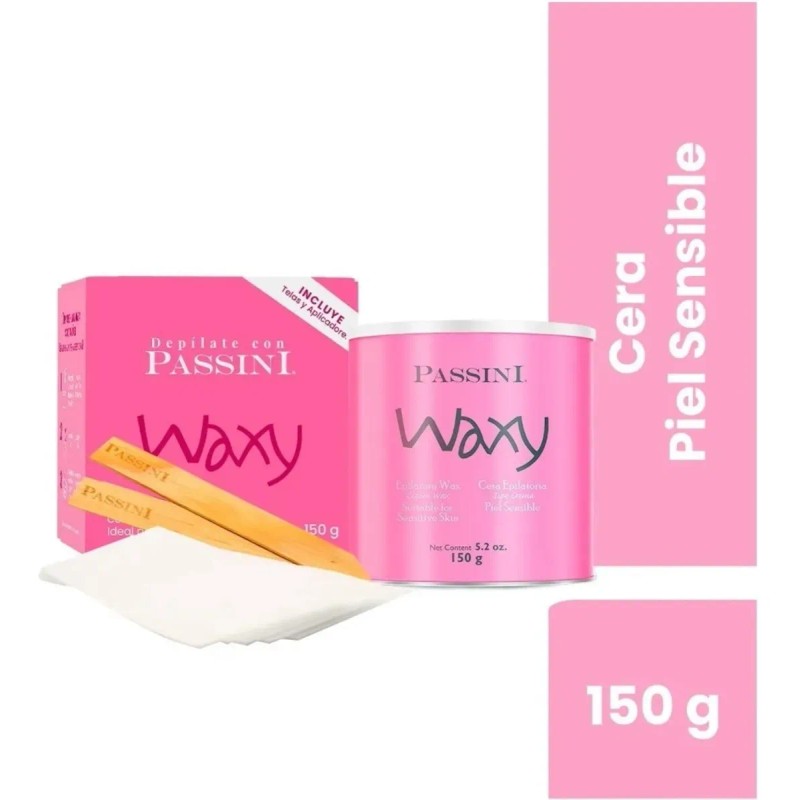 Cera Depilar Piel Sensible Waxy Crema Passini Epilatoria