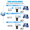 WLAN Repeater WLAN Verstärker 1200Mbit/s Dualband 2,4GHz+5GHz WiFi Booster mit