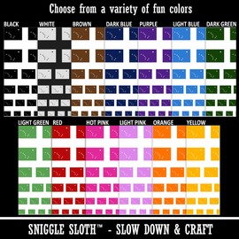 Alaska State Flag Temporary Tattoo Water Resistant Fake Body Art Set Collection - White (One Sheet)