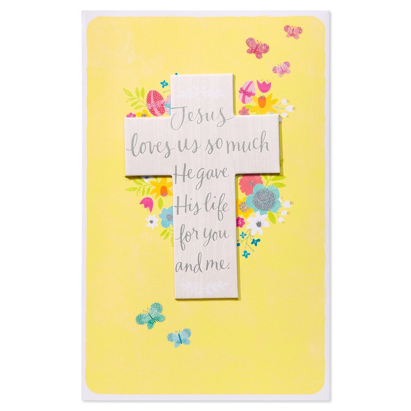 American Greetings Religious Easter Card (Day of Love and Grace)