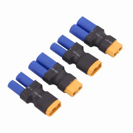 OliRC 4pcs XT60 XT-60 to EC5 Male Female Connector Adapter(C154-4)