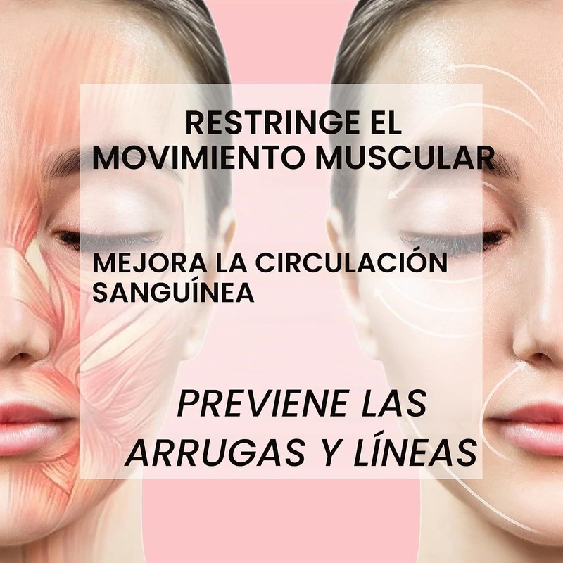 Kinesio - Cinta para levantamiento de cara y cuello, liberación
