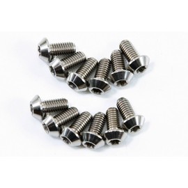 Micro Heroes (microhero) Titanium Bolts Set of 12 Disc Brake Rotor Fixing Bicycle Parts