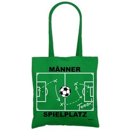 BAGzilla Men's Playground Cotton Bag – Green