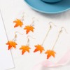 Maple Leaf Earrings for Women Girls Thanksgiving Fall Earrings Dangling