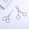 3 Pcs Nose Hair Scissors Rounded Tip Scissors Multi-purpose Safety