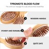 Baluue 2Pcs Wooden Combs Set - Mini Air bag Hair