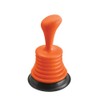 Mini Home Plunger for All Drains, 19 cm H, for
