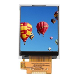 Fasizi 1.8 inch 65K Color TFT LCD Display Module 128x160 Display ST7735 SPI Serial Interface IO Ports for arduino DIY Kit STM32