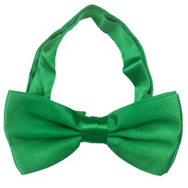 SEVENHEAD Bow Tie Green 1 pack Gentleman Shirt Suit Adjustable Neck Strap Length Suitable for Adult Men Wedding or Party Bowtie