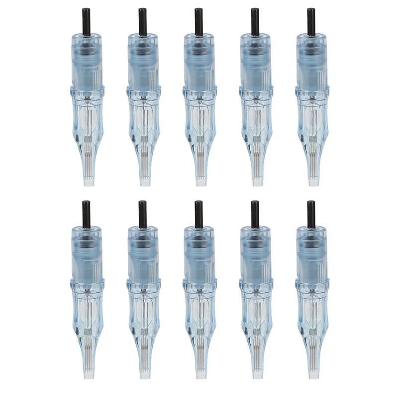 10pcs Stainless Steel Cartridge Needles Set Professional Salon Disposable Cartridge