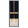 MANDITTIONS XL Black Trouser Braces with 4 Gold Clips 35mm