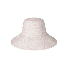 Lack of Color Women's Wide-Brimmed Cotton Canvas Holiday Bucket Hat (Small-Medium, Athens Print)
