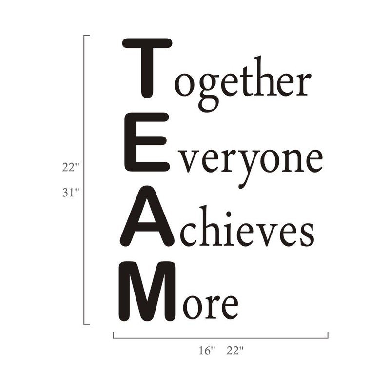 Office Wall Decals Classroom Inspirational Wall Decor Motivational Quotes Stickers