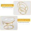 Volumoon Soap Dish with Drain, Leaf Shape Soap Dish, Self-Draining