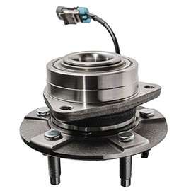 Detroit Axle - Front Wheel Bearing & Hub Assembly Replacement for Pontiac Torrent Chevy Equinox Saturn Vue -1pc Set
