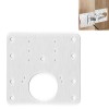 10x Hinge Repair Plate for Cabinet Door, Stainless Steel Hinge