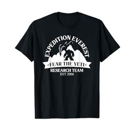 Mountain Lovers Expedition Everest, Animal Theme Park Trip T-Shirt
