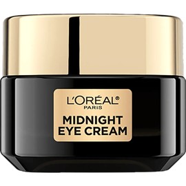 Loreal Paris Crema Para Contorno De Ojos De Noche Age Perfect Midnight Cream For Face Con Vitamin E Y Antioxidantes 0.5 Oz 14 G La Vitamina E Y El T  