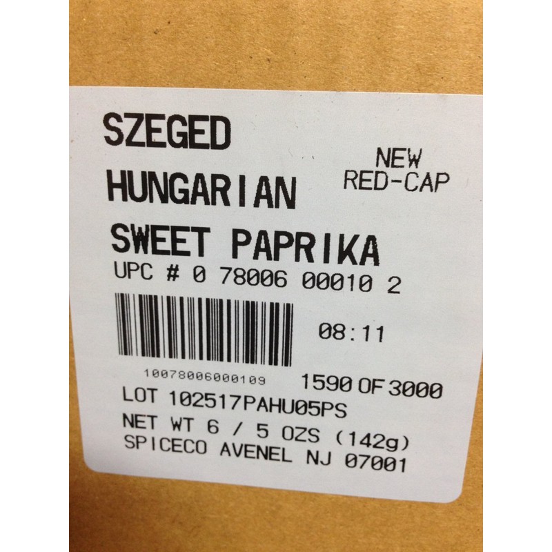 Szeged Hungarian Paprika - 4ounces (Pack of 3)